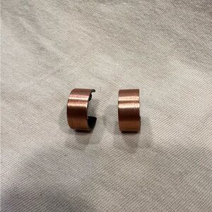 Copper Cuff Earrings